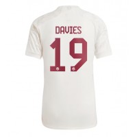 Bayern Munich Alphonso Davies #19 Tredjetrøje 2023-24 Kortærmet